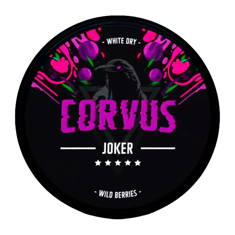 Снюс Corvus Joker (Wild Berries), 50 мг/г, лесные ягоды