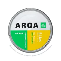 Снюс ARQA Max Strong Watermelon Gum, 100 мг/г, арбузная жвачка, slim portion