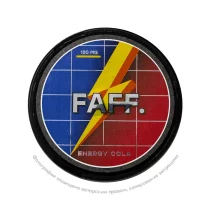 Снюс FAFF Energy Cola, 150 мг/г, энергетик и кола, slim portion