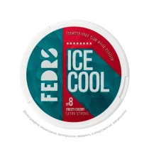 Снюс FEDRS Ice Cool №8 Frosty Cherry Extra Strong, 65 мг/г, вишня с холодком, slim portion